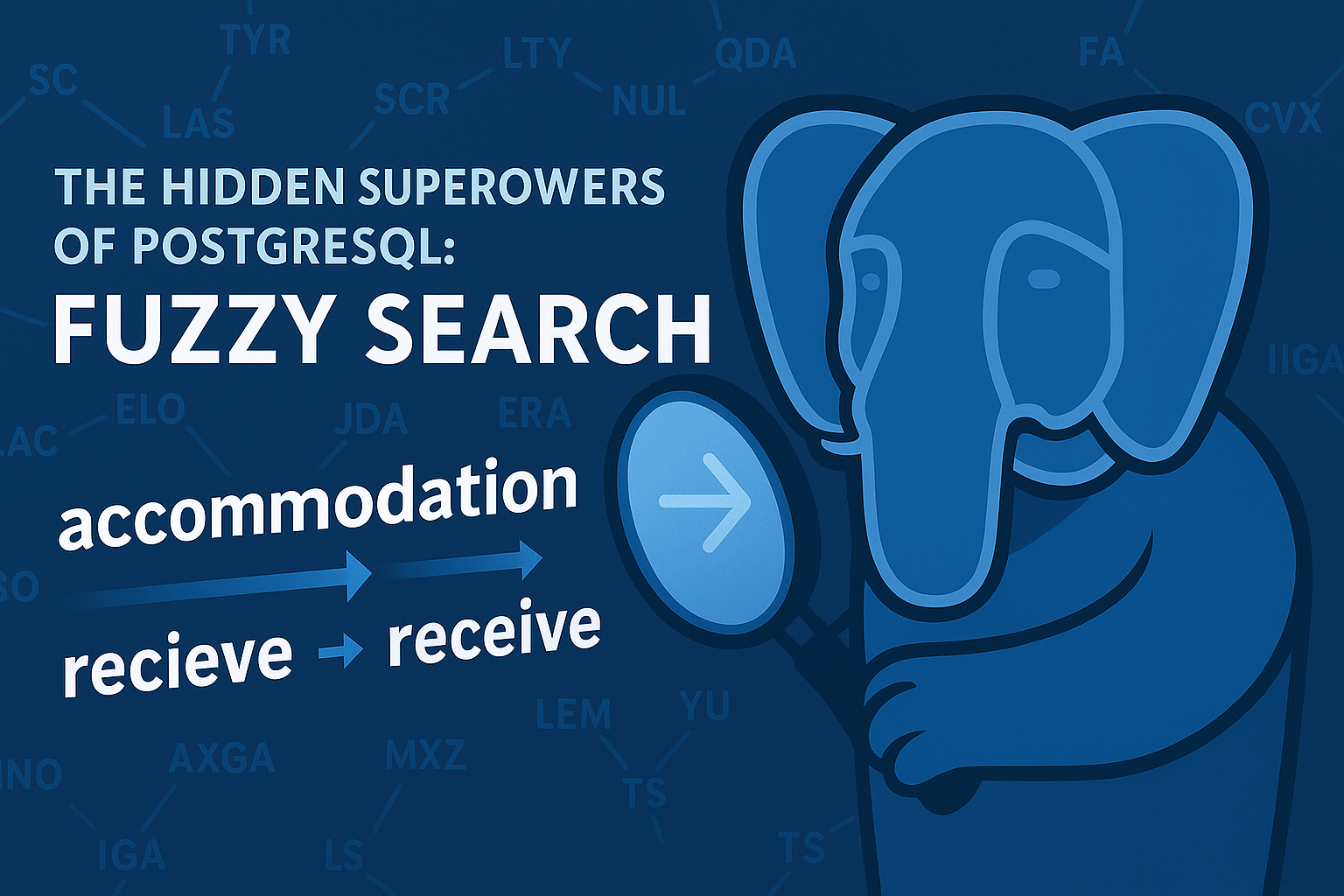 The Hidden Superpowers of PostgreSQL: Fuzzy Search